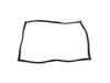 Fresh Food Door Gasket - Black - Magnetic – Part Number: 218730616