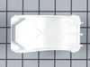 428666-2-S-Frigidaire-218758801         -Door Shelf End Cap - White - Left or Right Side