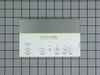 Water Filter Module Cover – Part Number: 218903704