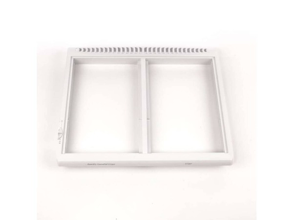 430218-1-M-Frigidaire-240364717         -Crisper Pan Cover - White (Glass Not Included)