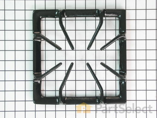 438257-1-M-Frigidaire-316084503         -Burner Grate - Gloss Black - Set of 4