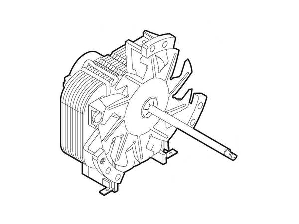 438429-1-M-Frigidaire-316090500         -Fan Motor