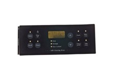 Oven Clock Overlay - Black – Part Number: 316220805