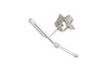 439987-3-S-Frigidaire-316237801         -Front Large Burner Igniter/Orifice Assembly