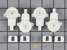 White Upper Rack Roller Kit - contains four wheels – Part Number: 5300809140