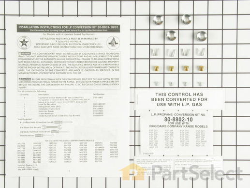 460936-1-M-Frigidaire-5303286386        -Gas Range LP Conversion Kit