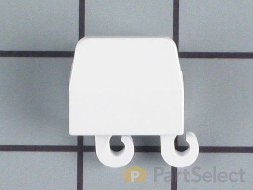 462425-1-M-Frigidaire-5303297813        -Door Shelf Retainer Bar End Cap - left side