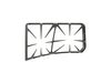 Burner Grate - Right Side – Part Number: WB31T10152