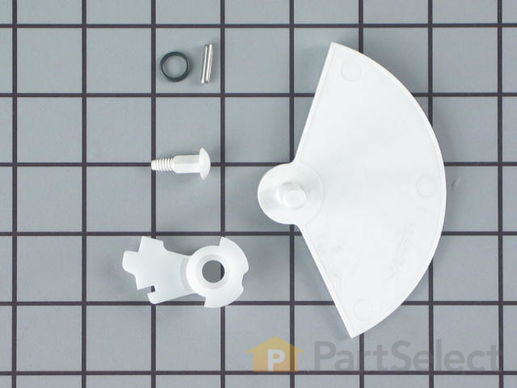 470440-1-M-Frigidaire-5303943106        -Dispenser Lid with Cam - White