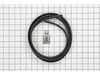Dishwasher Door Gasket with Strike - Black – Part Number: W10542314