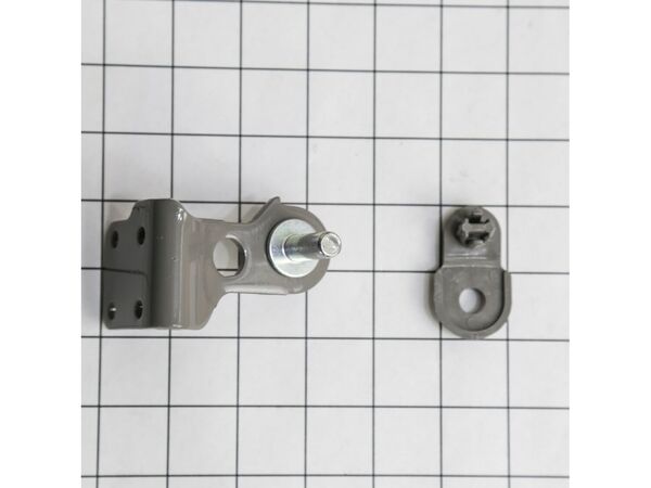 5573850-1-M-Whirlpool-W10500004-Bottom Door Hinge & Cam- Apollo Gray - Refrigerator Side
