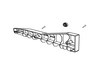 Pantry Rail Assembly (Left) – Part Number: DA97-13130A