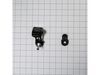 Bottom Door Hinge & Cam- Black - Refrigerator Side – Part Number: W10500001