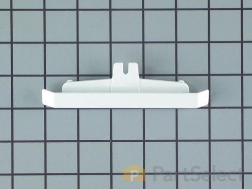 601490-1-M-Whirlpool-315423            -Control Panel End Cap - White
