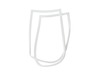 GASKET DOOR FZ – Part Number: WR24X10300