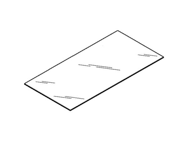 652073-1-M-GE-WR32X10322        -Vegetable Pan Glass Shelf