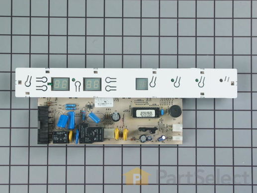 734604-1-M-Whirlpool-8201528           -Microcomputer Temperature Control Board with Overlay - White