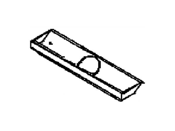 752152-1-M-GE-WB07X10610        -"HEAT LAMP PANEL 36"" "