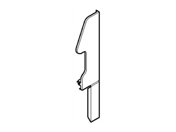 820496-1-M-Frigidaire-316263406         -End Cap - Bisque - Right Side
