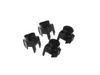 Dishwasher Control Panel Button Set (Black) – Part Number: 00611881