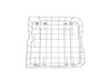 Dishwasher Lower Dish Rack with Wheels - Gray – Part Number: WD28X10384