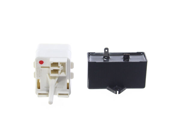 8746522-1-M-Whirlpool-W10613606-Compressor Start Device and Capacitor
