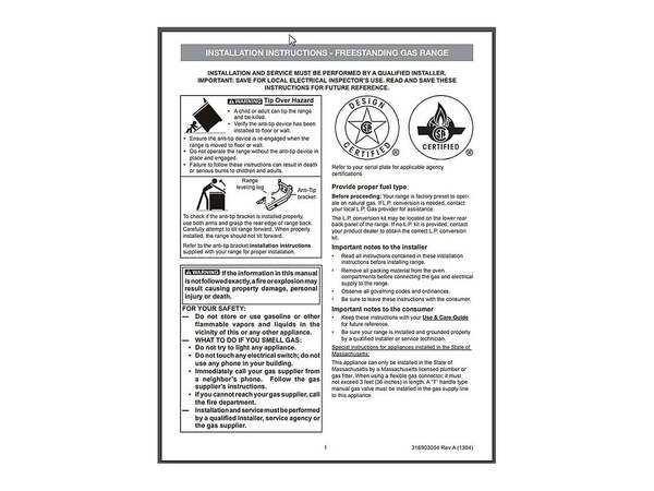8746812-1-M-Frigidaire-316903004-INSTALLATION INSTRU
