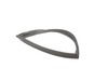8752589-2-S-LG-MDS64172919-Freezer Door Gasket - Gray