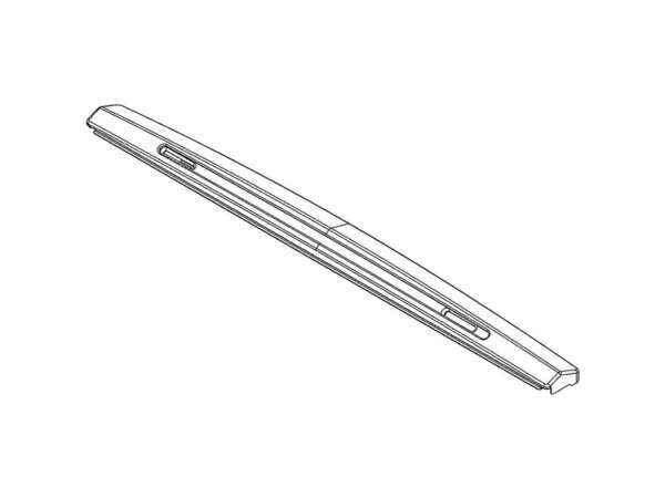 8753822-1-M-GE-WB07T10710- TRIM AND DEFLECTOR Assembly