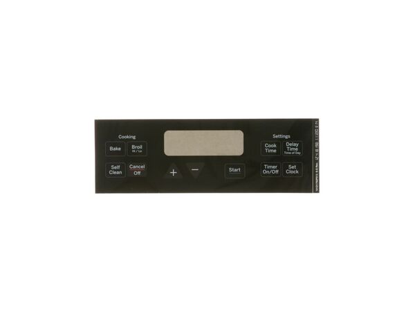 8753932-1-M-GE-WB07X20137-PLATE CLOCK (BK)