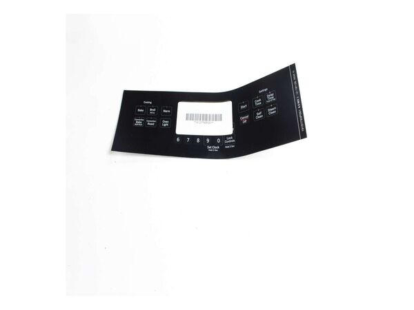 8754648-1-M-GE-WB27X20094-FACEPLATE GRAPHICS (BK)
