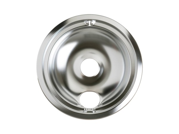 8754846-1-M-GE-WB31K10266-Chrome Burner Bowl - 8 Inch