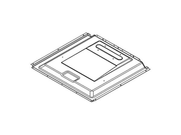 8755366-1-M-GE-WB53K10039-OVEN TOP