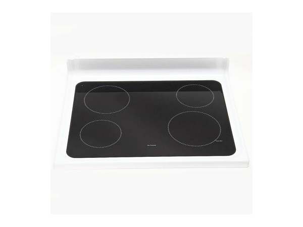 8755832-1-M-GE-WB62X20646- RANGE TOP AND GLASS Assembly