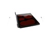 8755834-3-S-GE-WB62X20851-RANGETOP GLASS Assembly (BK)
