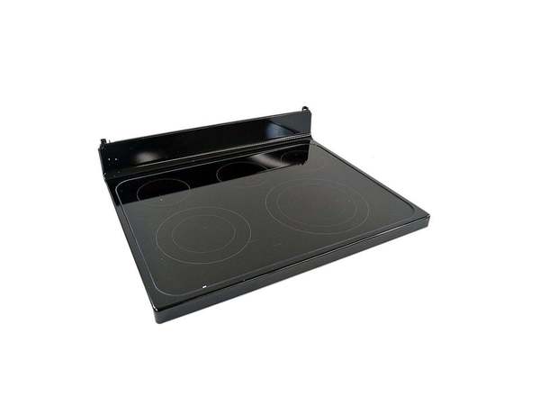 8755842-1-M-GE-WB62X20872-Rangetop / Cooktop Glass Assembly (Bk)