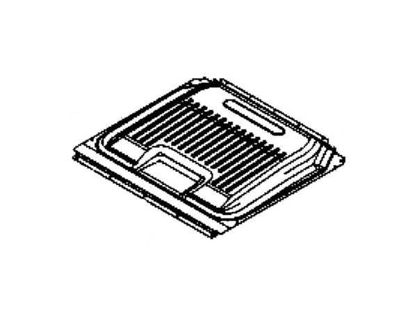 8755967-1-M-GE-WB63X20437-OVEN TOP