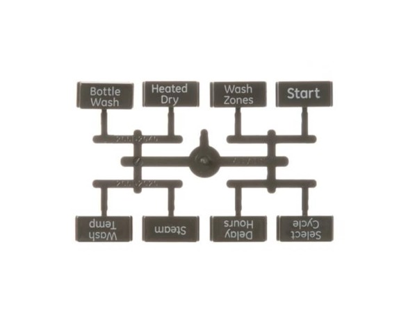 8756184-1-M-GE-WD09X20183- BUTTON AND GRAPHICS Assembly