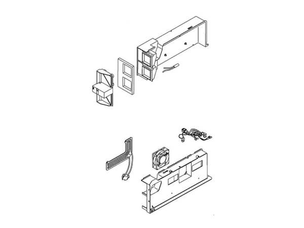 8758502-1-M-GE-WR31X10081-KIT AIR HANDLER Assembly QC