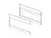 Assembly DOOR;85052,PC,WHITE – Part Number: DE94-02366B