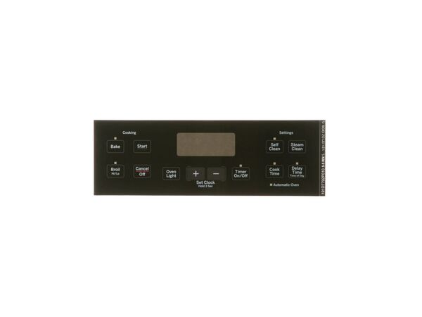 8767027-1-M-GE-WB07X20168-FACEPLATE GRAPHICS (BK)