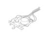 LATCH Assembly MOTORIZED – Part Number: WB10X20095
