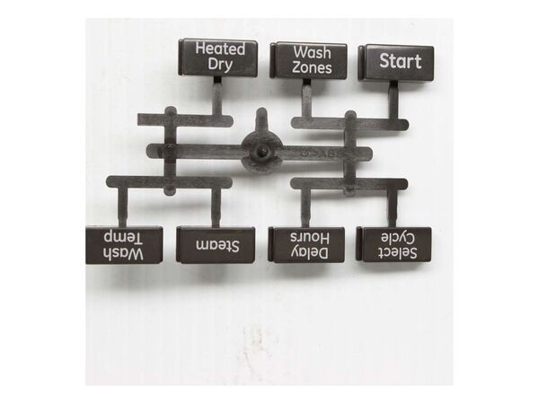 8767388-1-M-GE-WD09X20254- BUTTON AND GRAPHICS Assembly