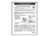 INSTRUCTIONS – Part Number: 807611001