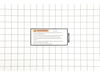 Decal-Right Hand Console – Part Number: 01003449