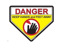 Decal, Danger (915137, 139) – Part Number: 02988100