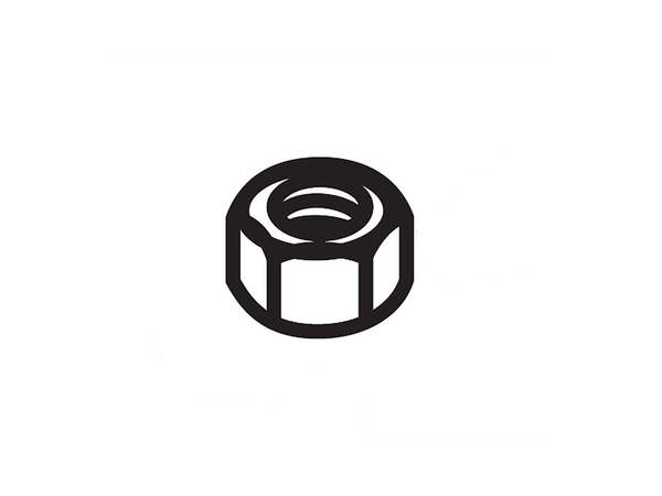 8800138-1-M-Ariens-06530200-Nut, Locking Nylon .312-18