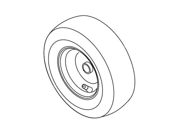8802488-1-M-Ariens-07160000-Tire/wheel Assy 4.10-6 Pin-lok