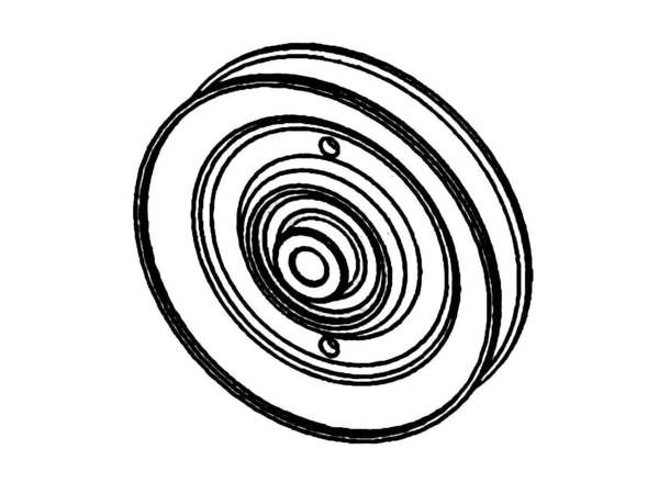 8803372-1-M-Ariens-07300528-Idler, 4.00 x .38