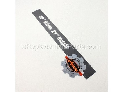 8805060-1-M-Ariens-08000640-Decal, Housing, 30